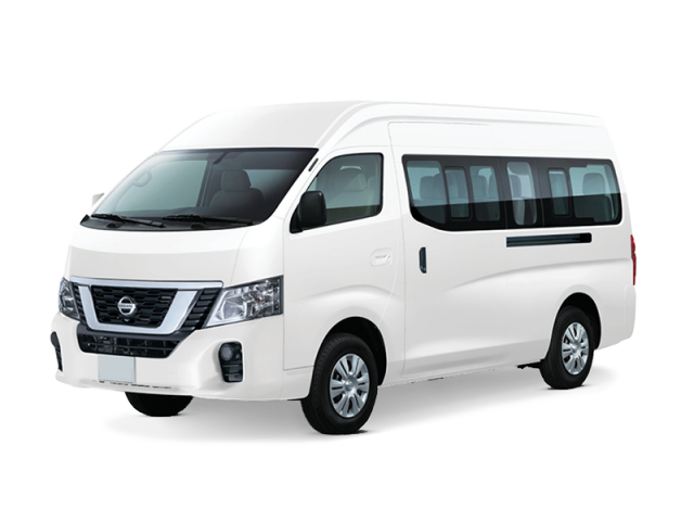 Urvan: Nissan Urvan o similar · 14 personas