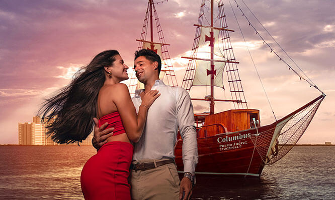 Columbus · Cena romántica en Cancún