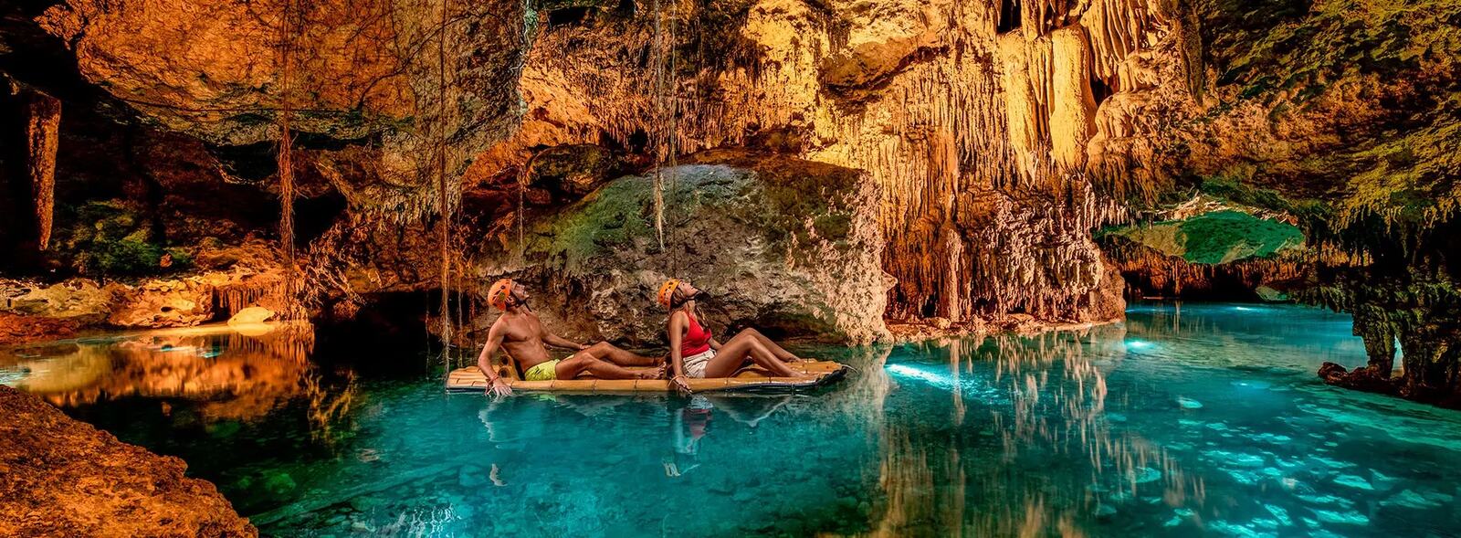Xplor · Vehículos anfibios y cenote