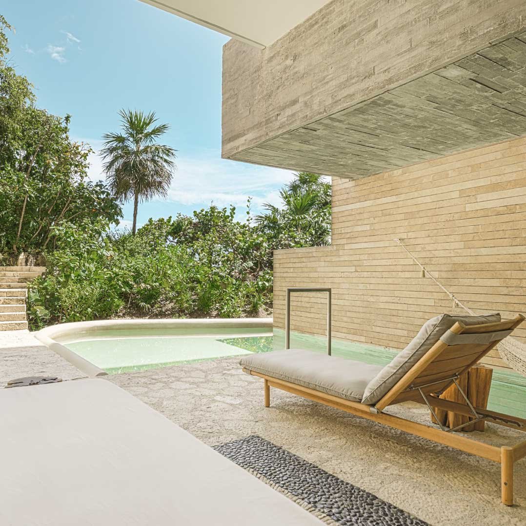 La Casa de la Playa · Suite con piscina privada